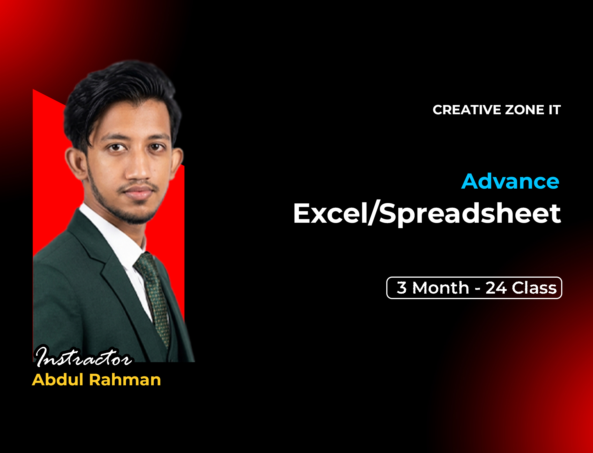 Advance MS Excel Course